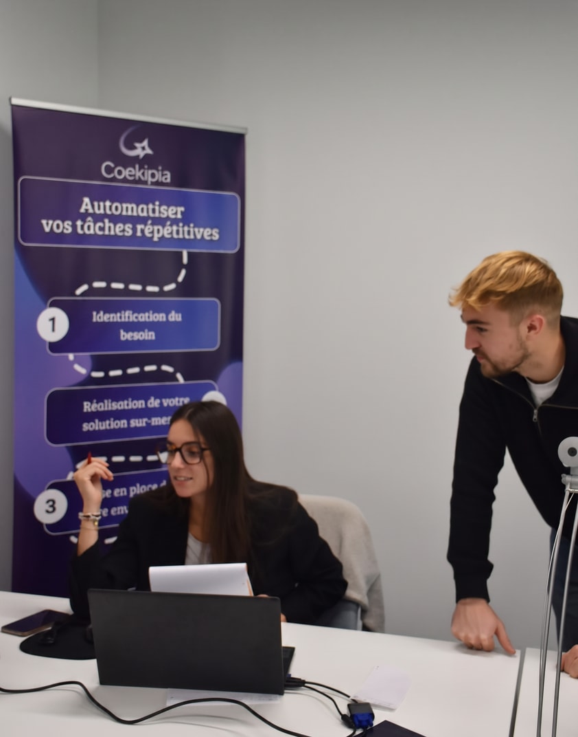 L'équipe Coekipia au travail